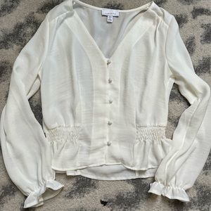 Topshop blouse size 2